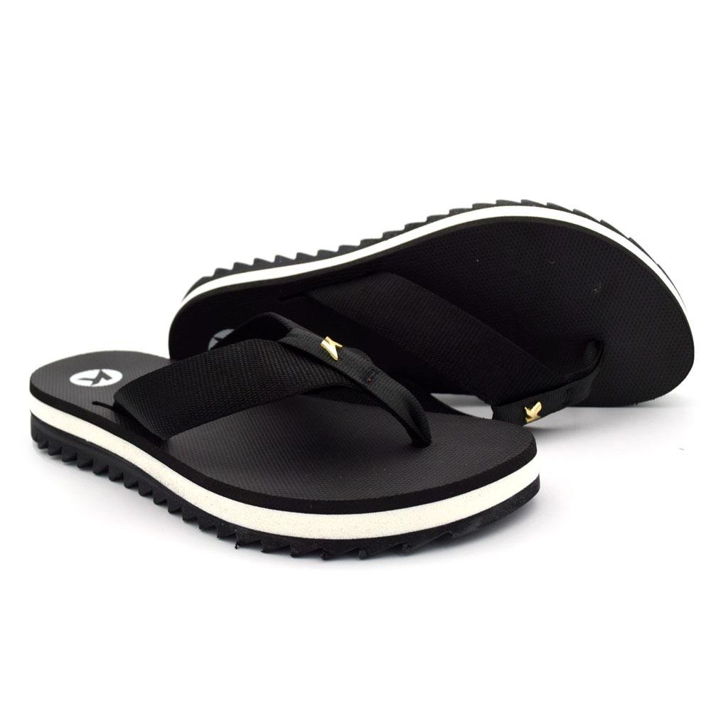 Chinelo Feminino Kenner Kyra Pro 1000071102-1 Preto 2