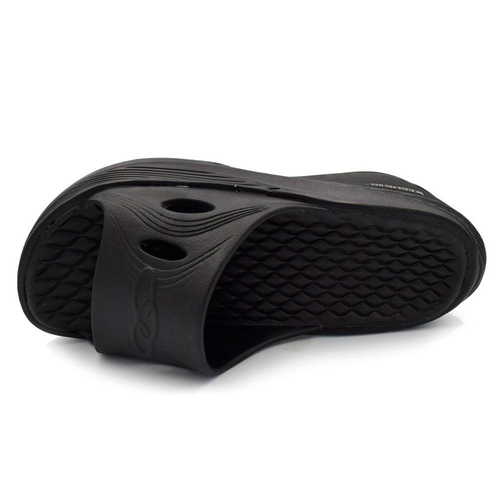 Chinelo Unissex Olympikus Pós Corre Preto 6
