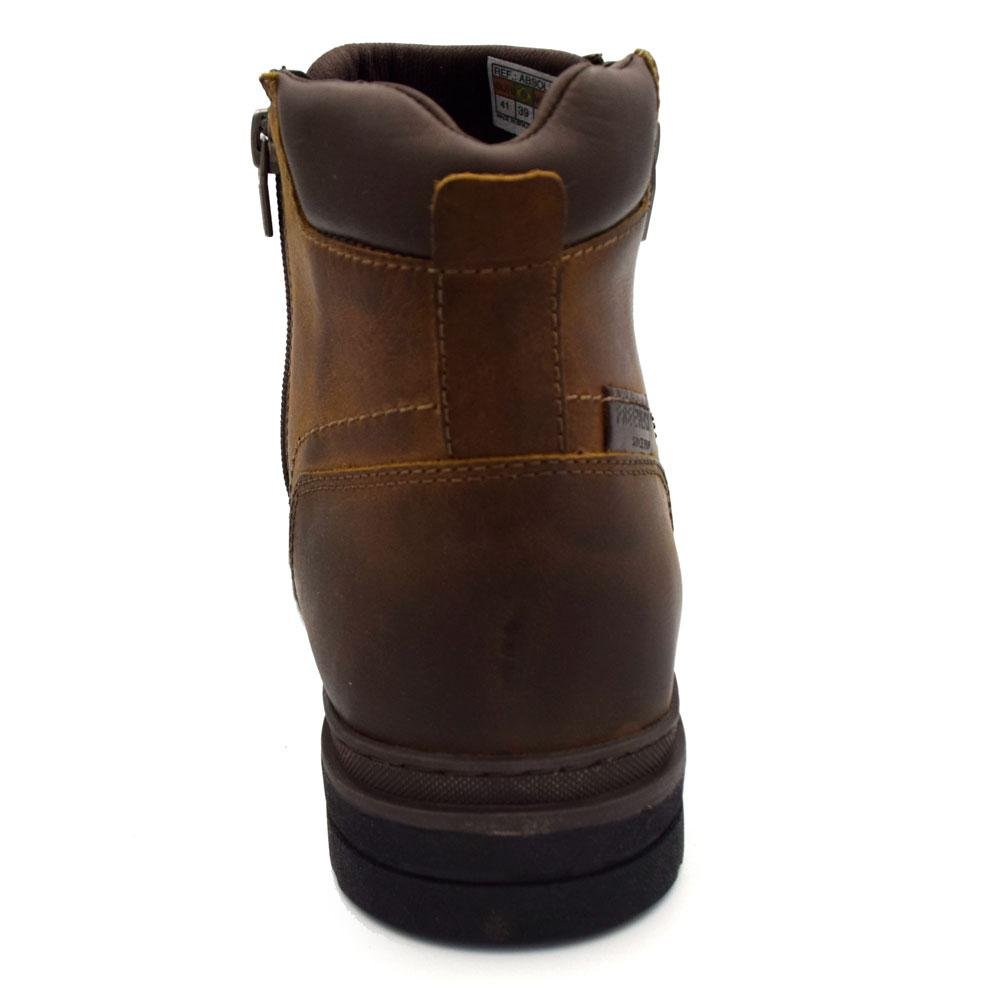 Coturno de Couro Masculino Free Way Marrom 4