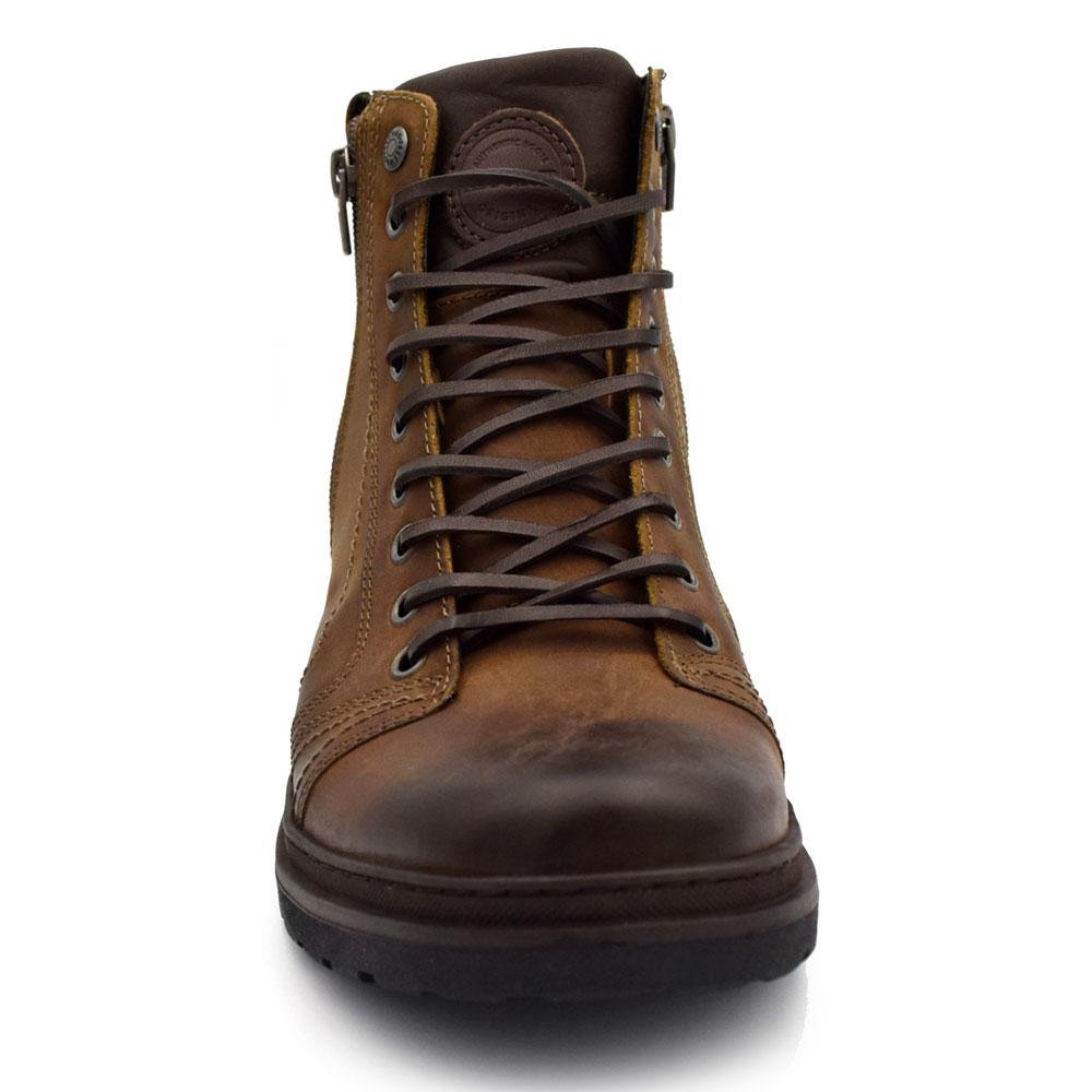 Coturno de Couro Masculino Free Way Marrom 6