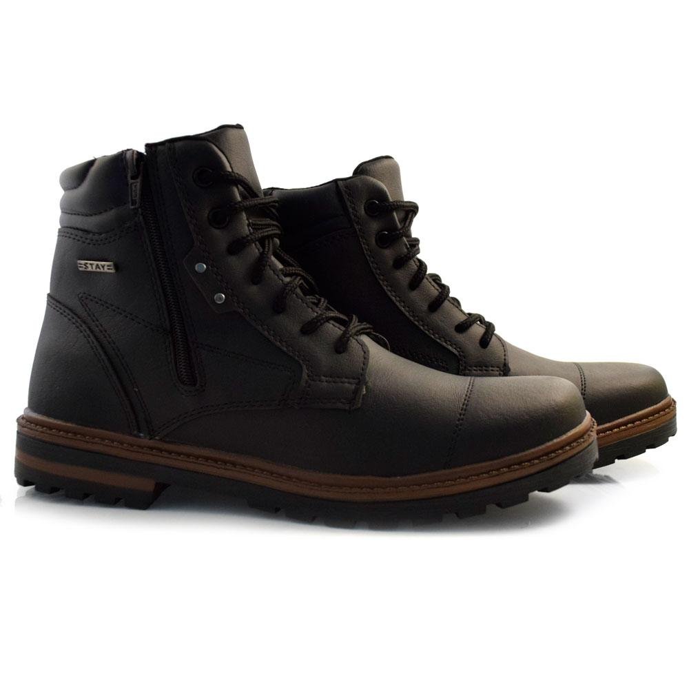 Coturno Masculino Stay 4810 Preto 2