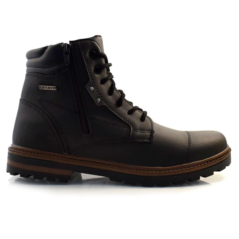 Coturno Masculino Stay 4810 Preto 3