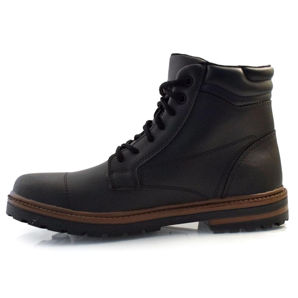 Coturno Masculino Stay 4810 Preto 4