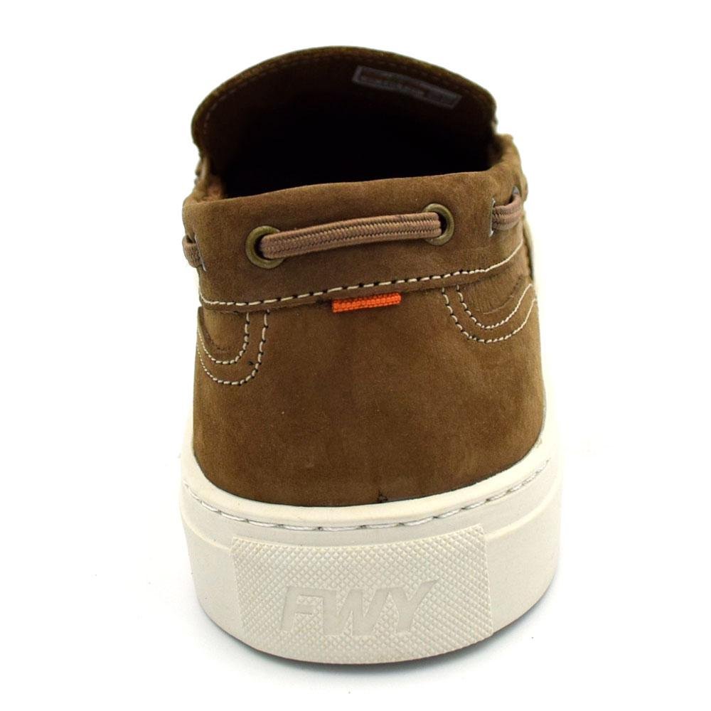 Mocassim de Couro Masculino Free Way Marrom 4