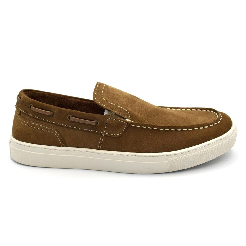 Mocassim de Couro Masculino Free Way Marrom 3