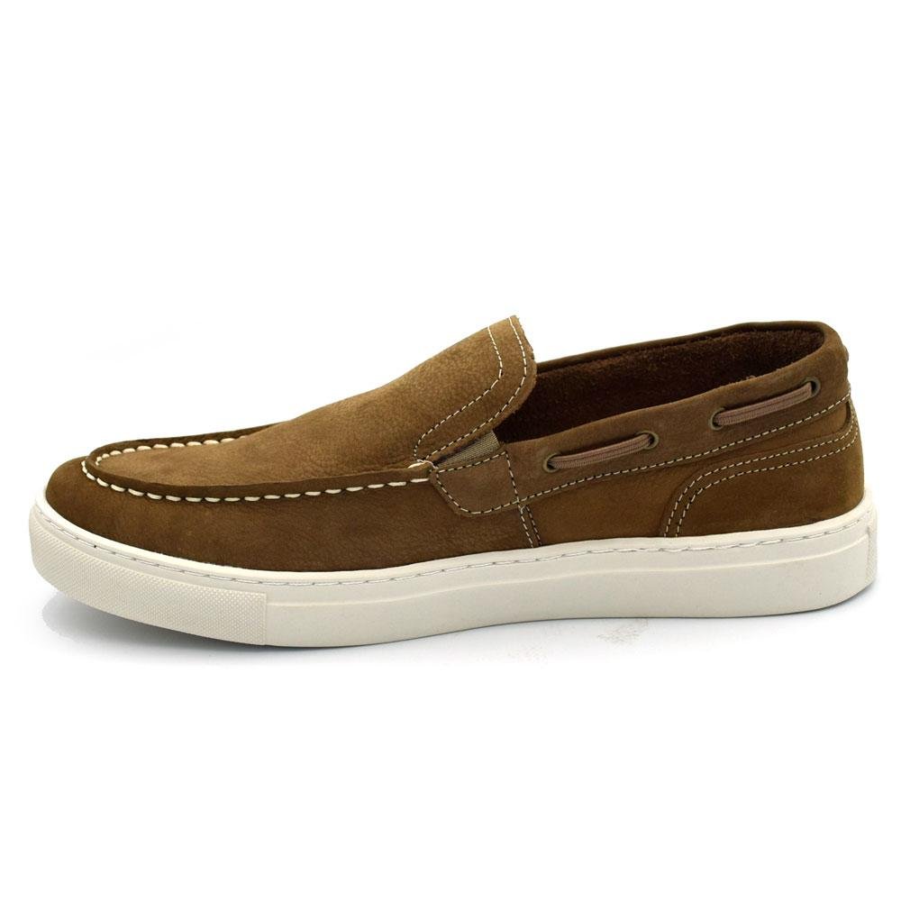 Mocassim de Couro Masculino Free Way Marrom 5
