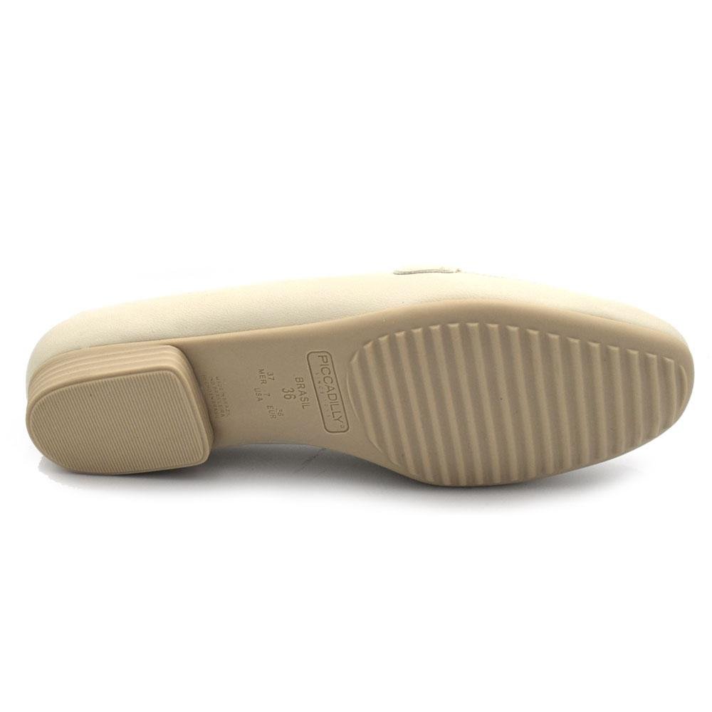 Mocassim Feminino Piccadilly Off White 7