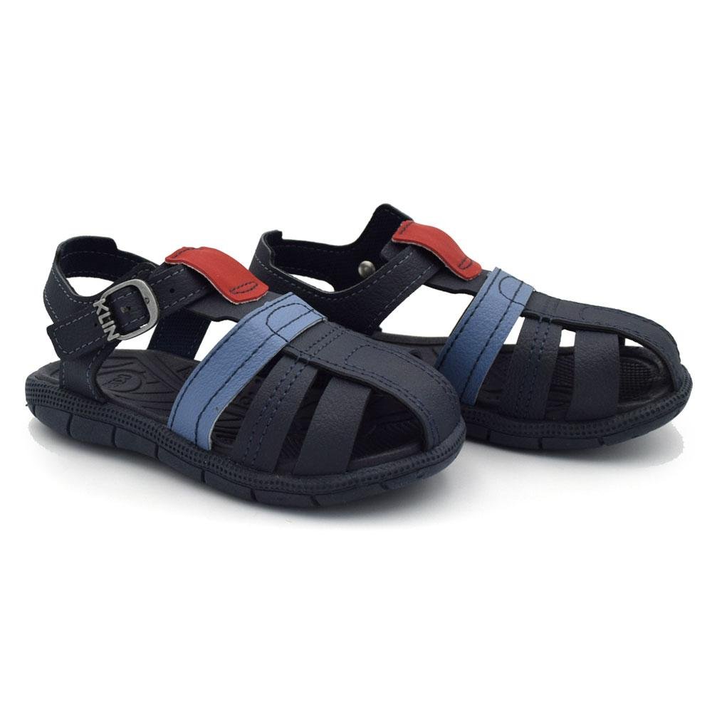 Papete de Menino Infantil Klin do 18 ao 27 Azul 2