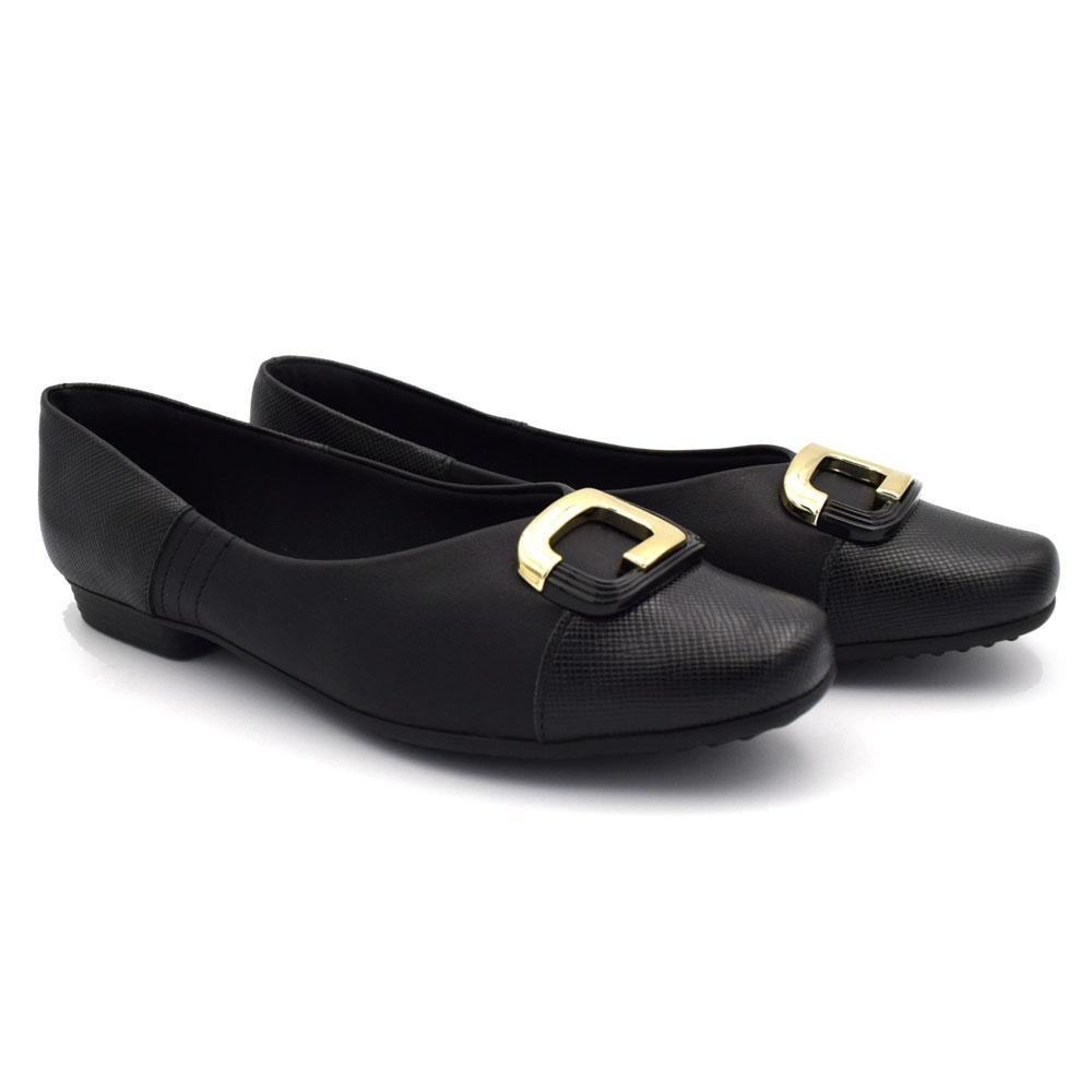 Sapatilha Feminina Piccadilly Preto 2