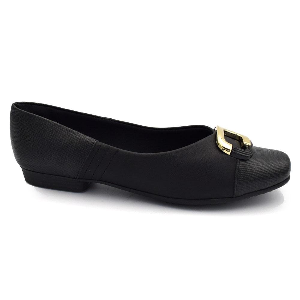Sapatilha Feminina Piccadilly Preto 3