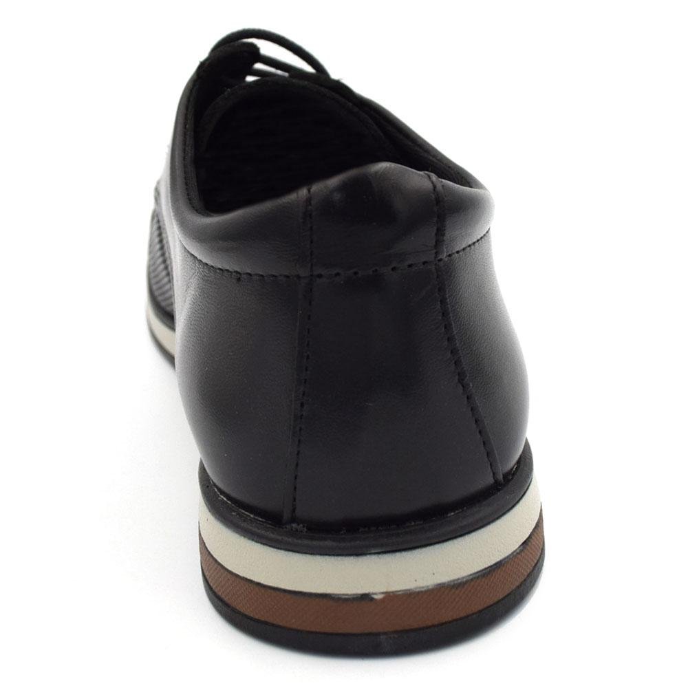 Sapato Social de Couro Masculino BR2 Preto 4