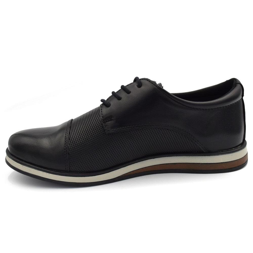 Sapato Social de Couro Masculino BR2 Preto 5