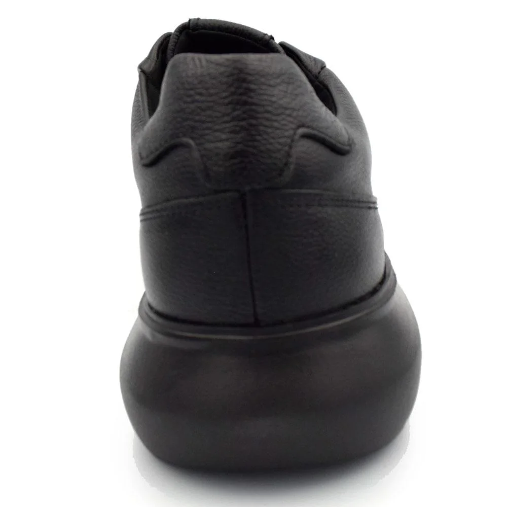 Tênis Casual de Couro Masculino Ferracini Energy Preto 4