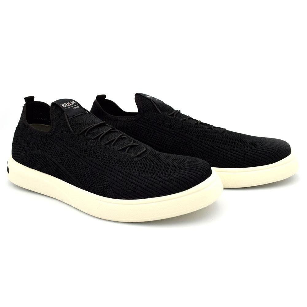 Tênis Casual Masculino Ferracini Buzios Preto 2