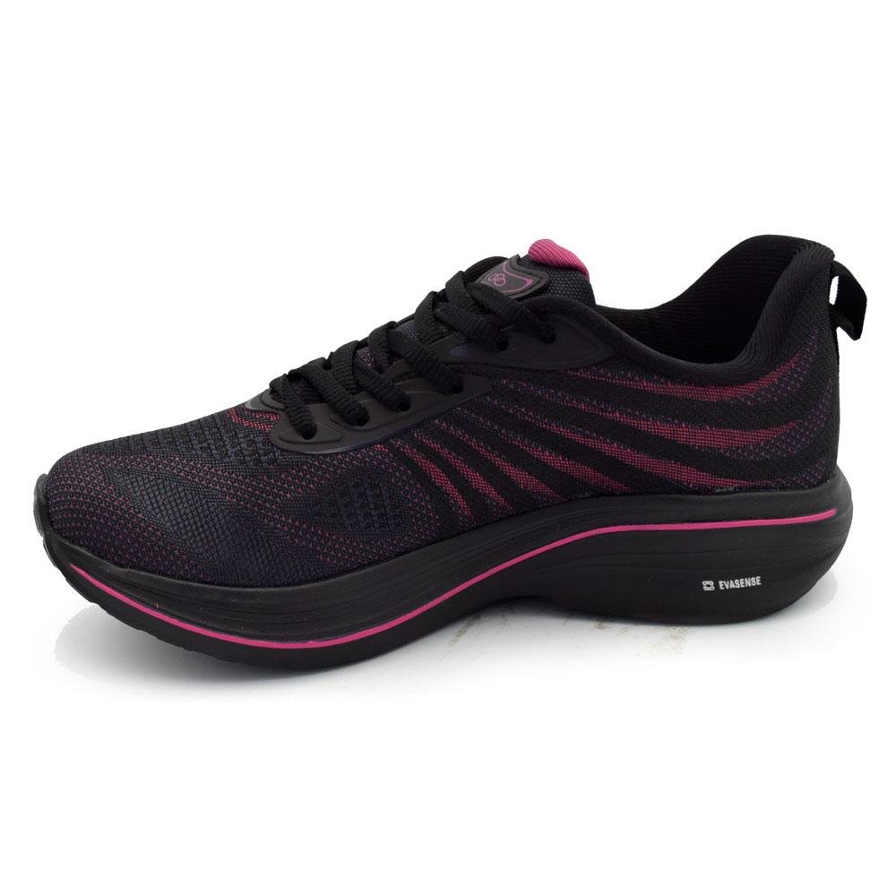 Tênis Feminino Olympikus Bruma Preto/Rosa 5
