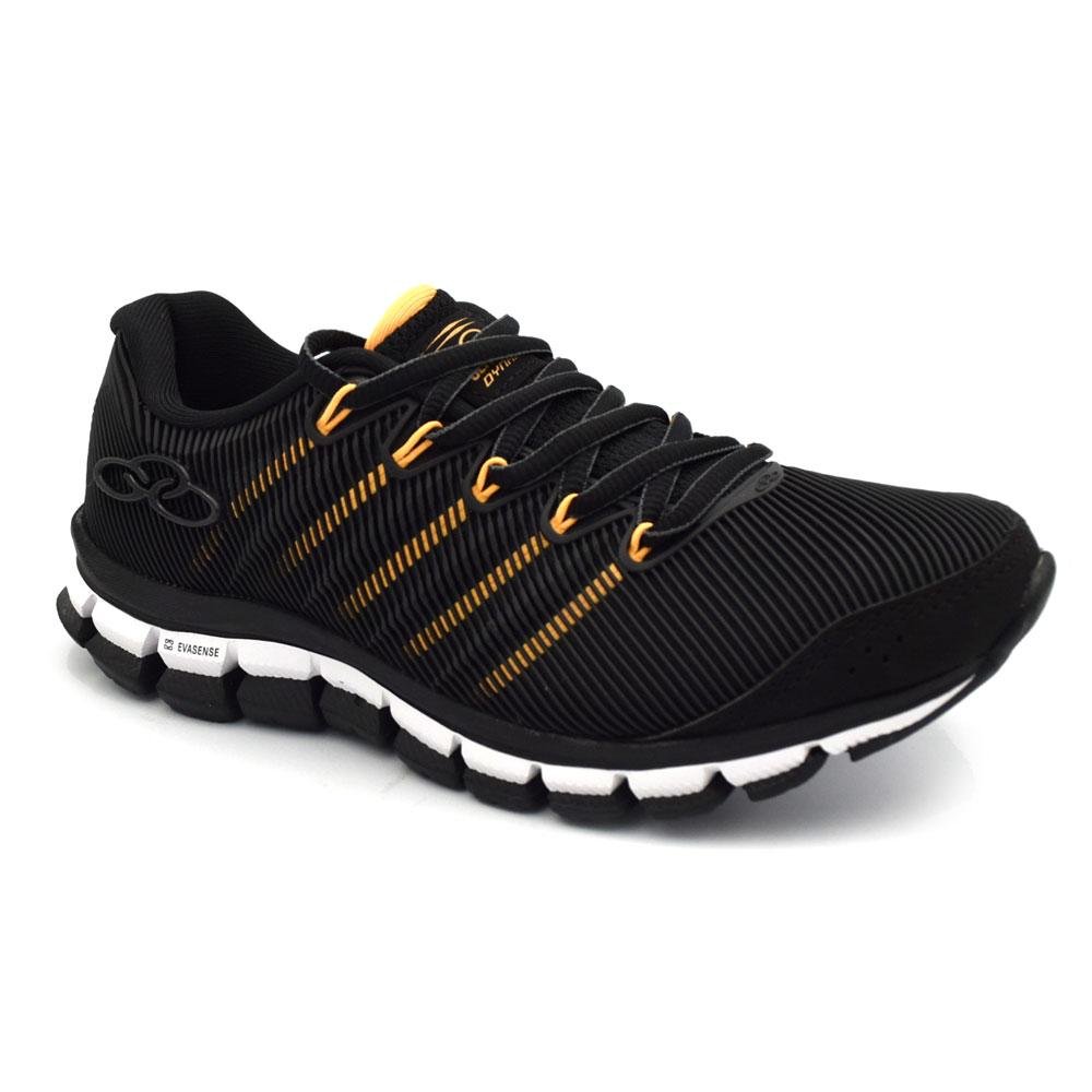 Tênis Infantil de Menino Olympikus Dynamic Preto/Amarelo 6