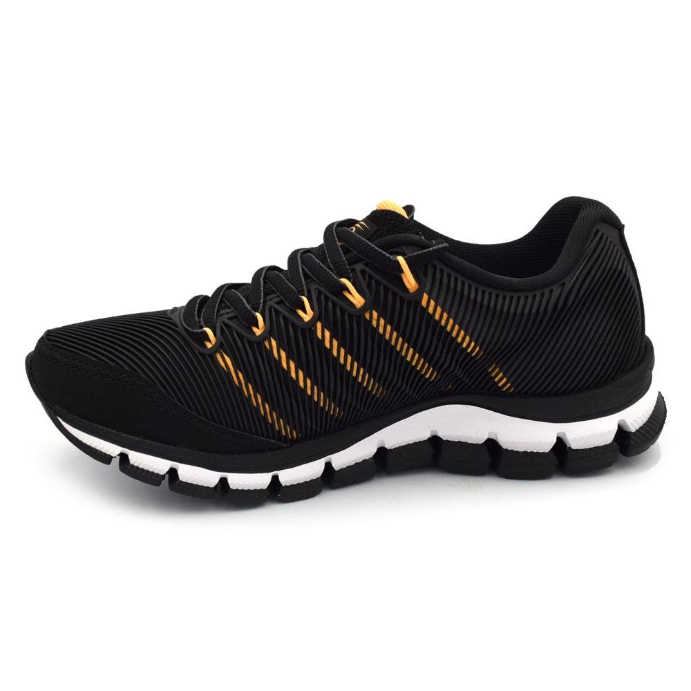 Tênis Infantil de Menino Olympikus Dynamic Preto/Amarelo 5