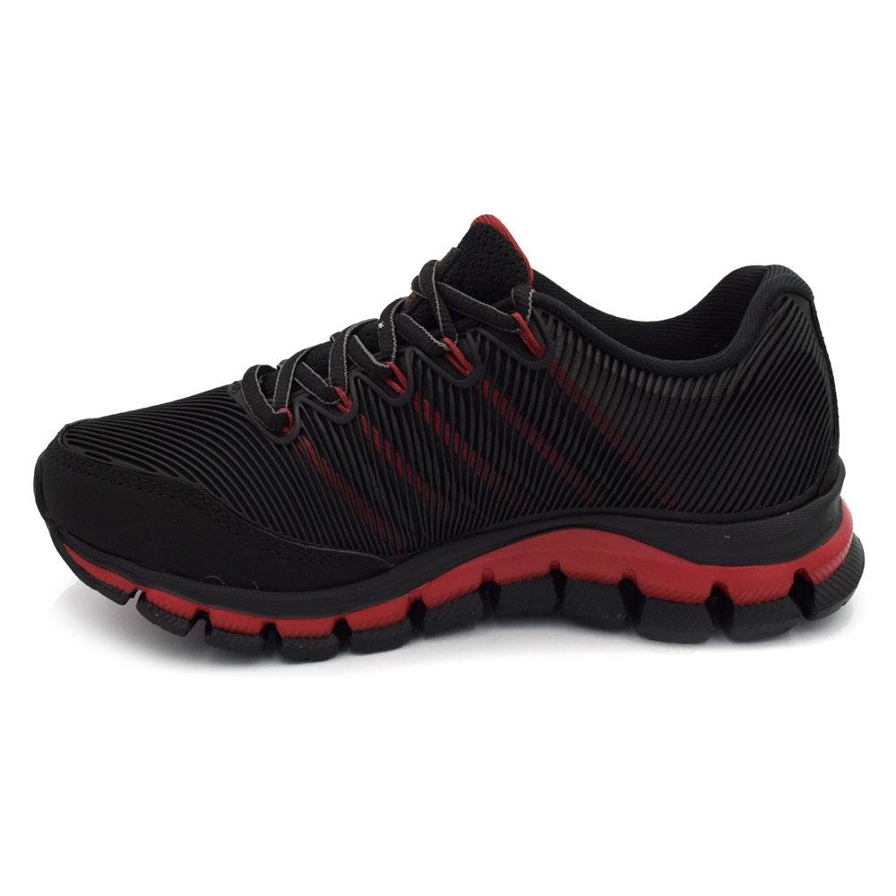 Tênis Infantil de Menino Olympikus Dynamic Preto/Vermelho 5