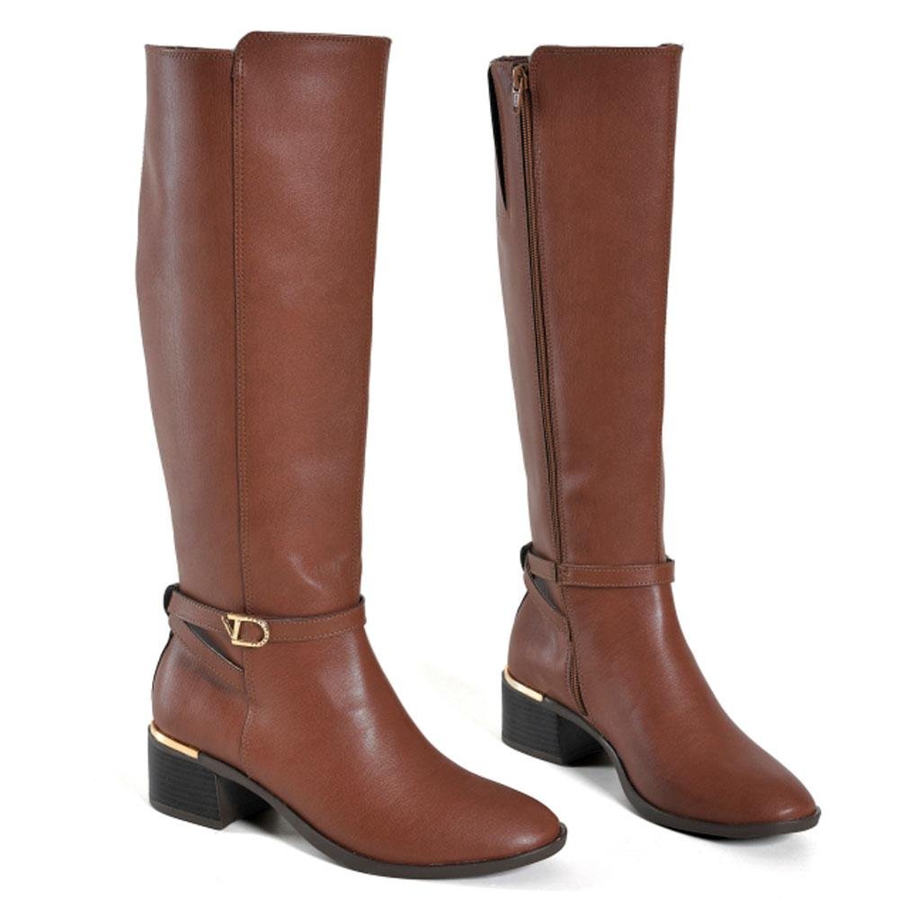 Bota Montaria Feminina Via Marte 098-023-01 Marrom 5