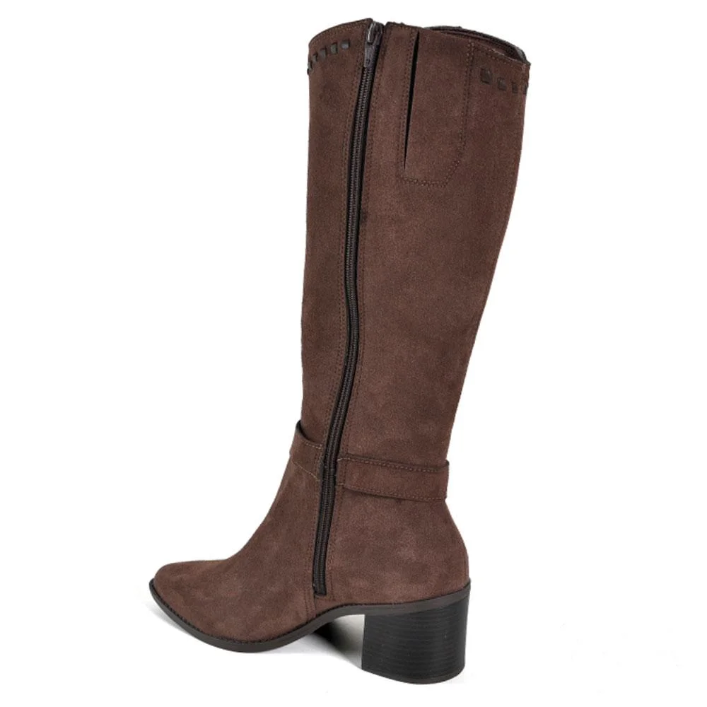 Bota Montaria Feminina Via Marte 355-007-01 Marrom 4