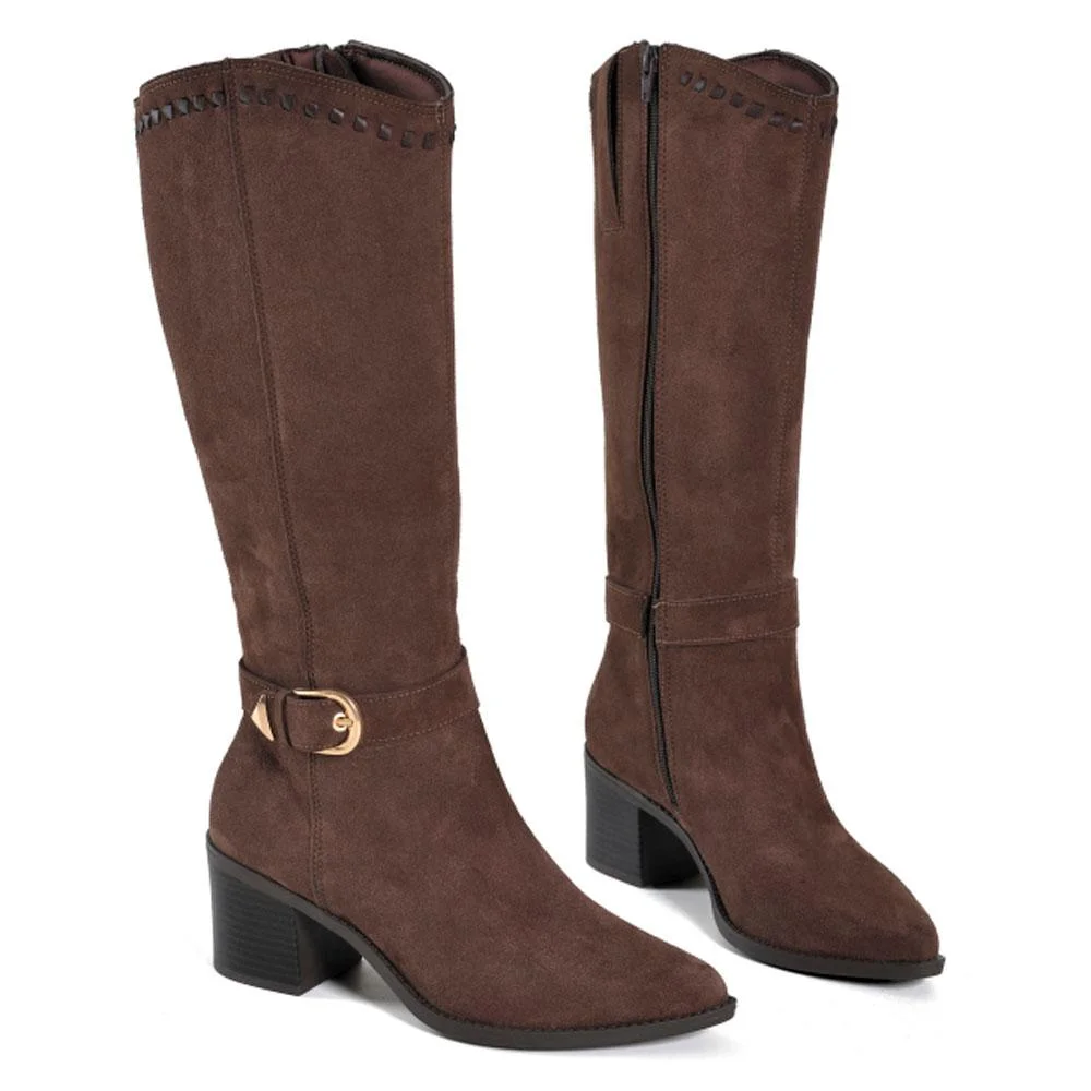 Bota Montaria Feminina Via Marte 355-007-01 Marrom 5