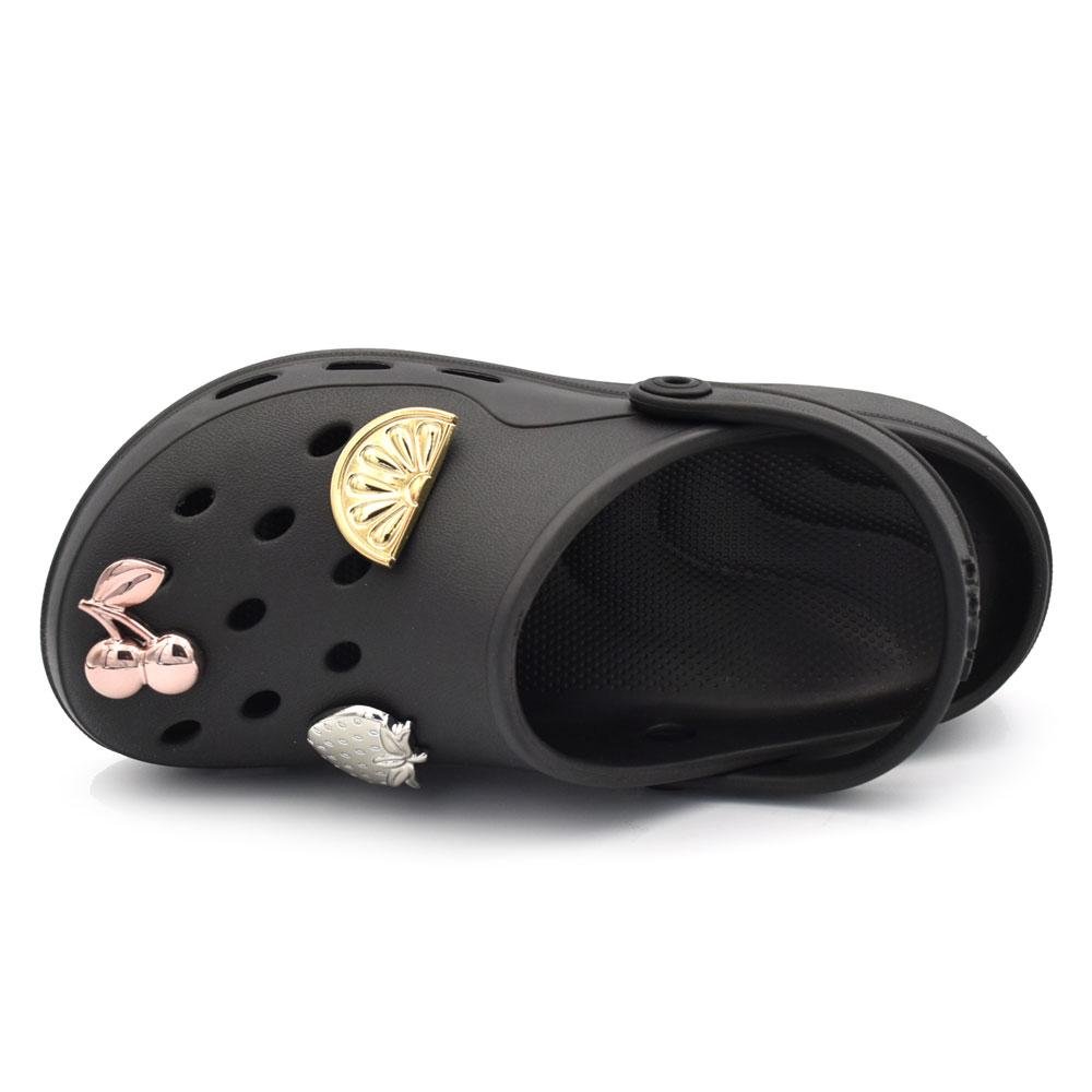 Babuche Feminino Zaxy Joy Pins 19432 Preto 6