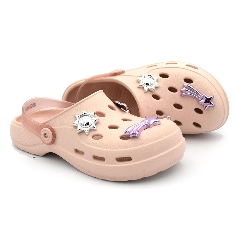 Babuche Infantil Zaxy Joy Pins do 25 ao 32 Rosa 2