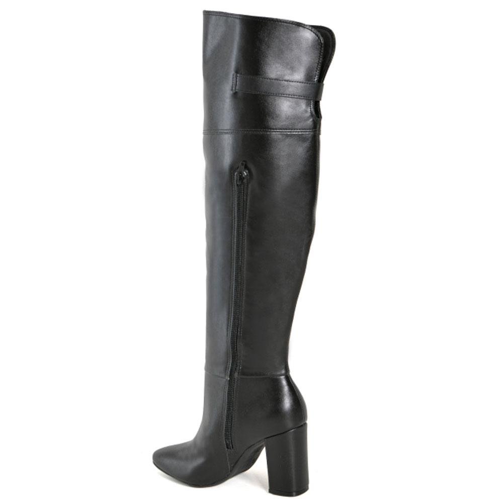Bota Over the Knee Feminina Via Marte 021-032-01 Preto 4