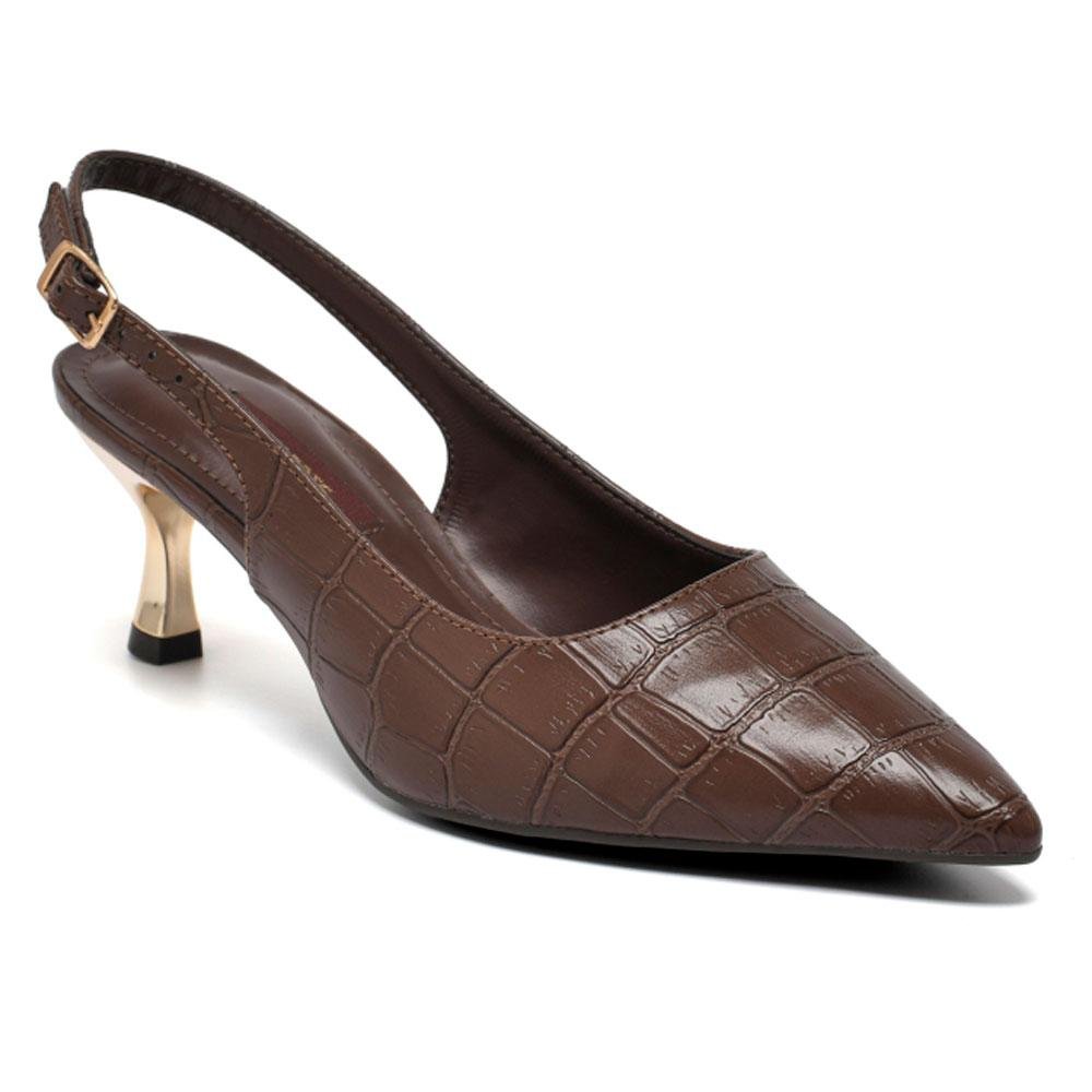 Scarpin de Salto Feminino Via Marte