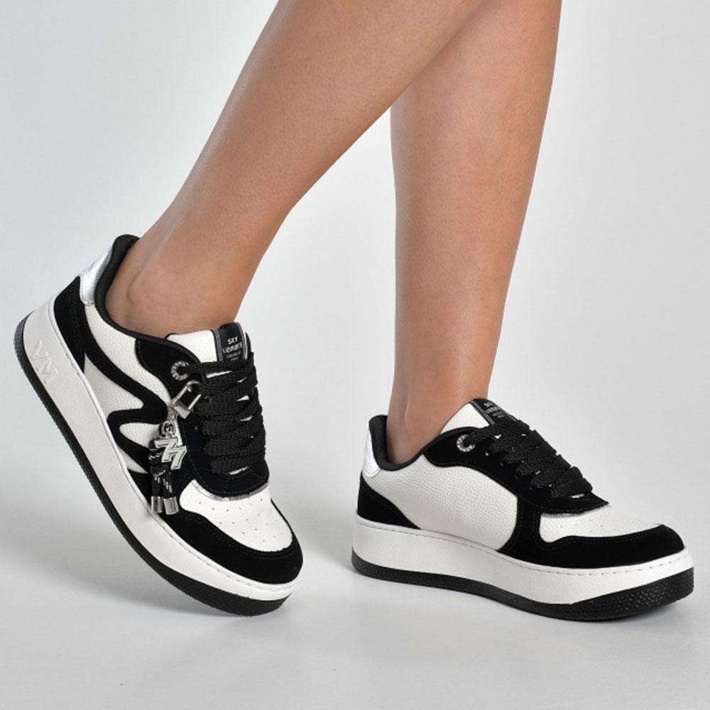 Tênis Casual Feminino Via Marte Preto 4