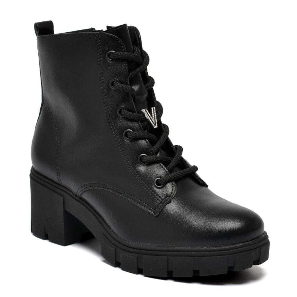 Coturno de Salto Bloco Feminino Via Marte 001-005-01