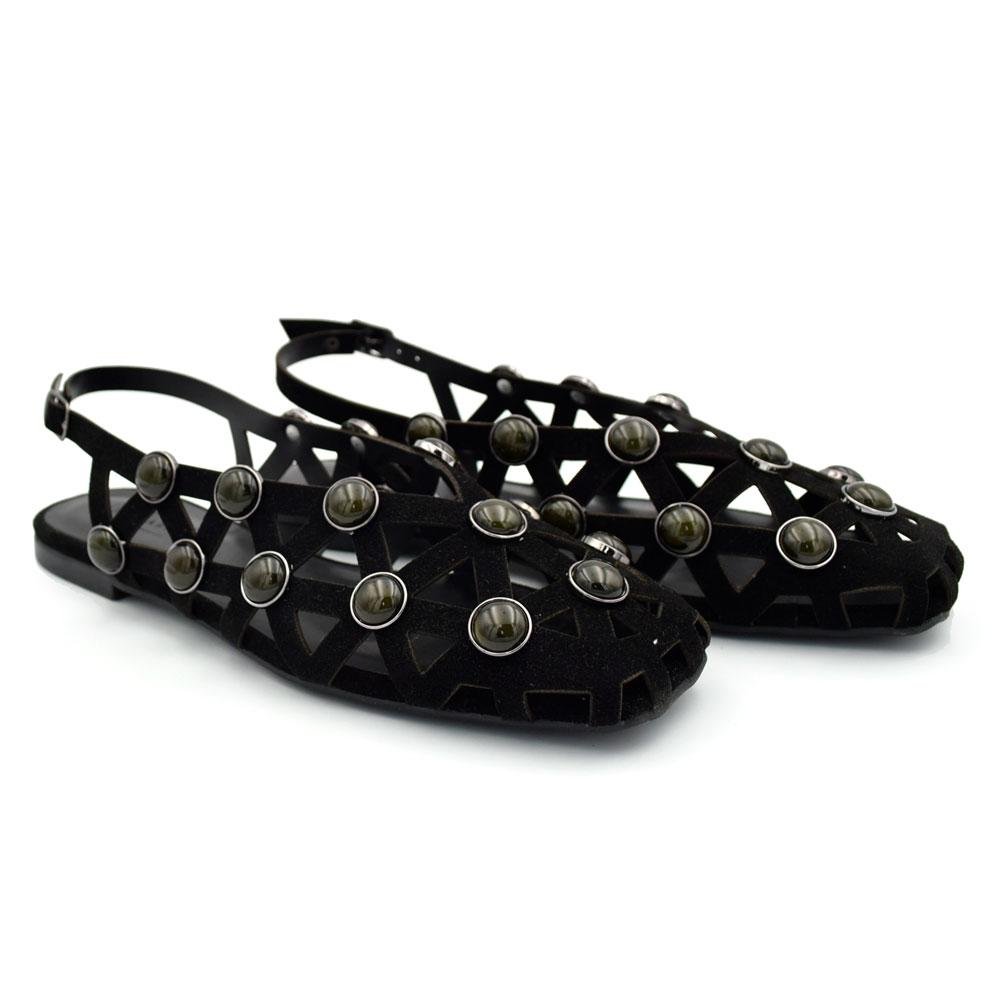 Sapatilha Slingback Feminina Suzzara 3786-12323 Preto 2