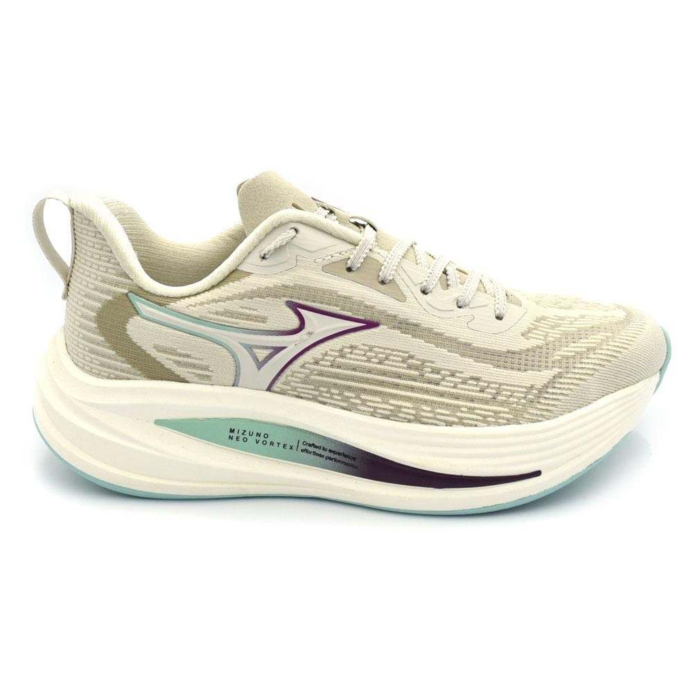 Tênis Feminino Mizuno Neo Vortex 101141141 Bege 3