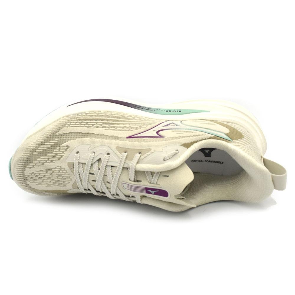 Tênis Feminino Mizuno Neo Vortex 101141141 Bege 6