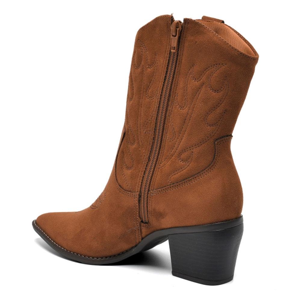 Bota Texana Feminina Via Marte 054-014-01 Marrom 4