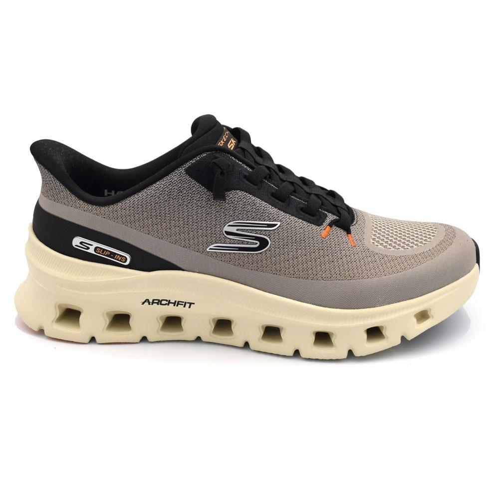 Tênis Masculino Skechers Arch Fit 233110 Marrom 3
