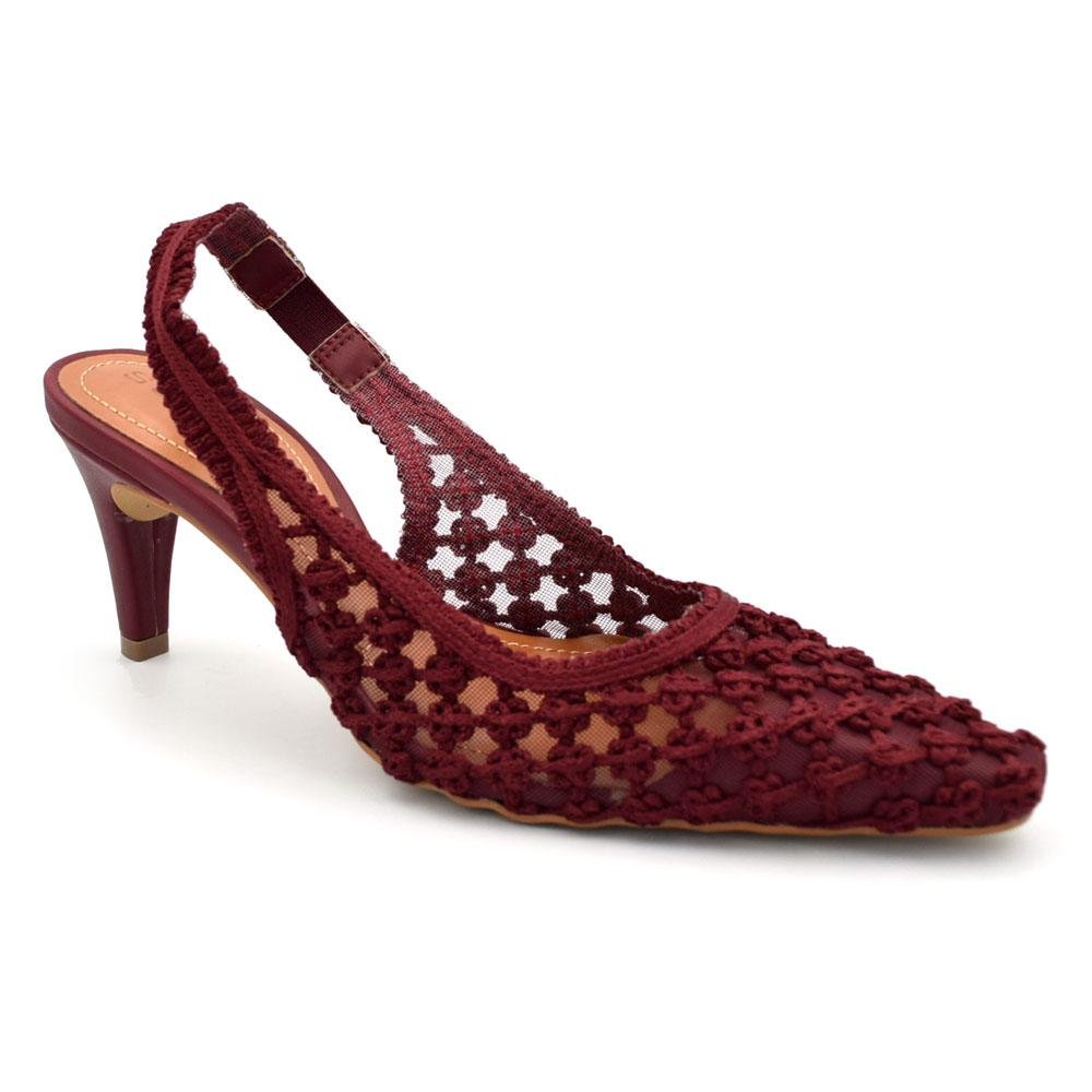 Scarpin Slingback Feminino Suzzara 434001