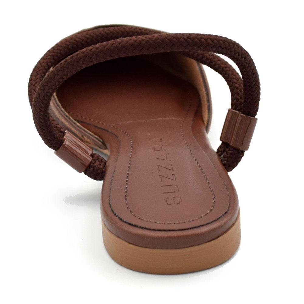 Sapatilha Slingback Feminina Suzzara 373359 Marrom 4