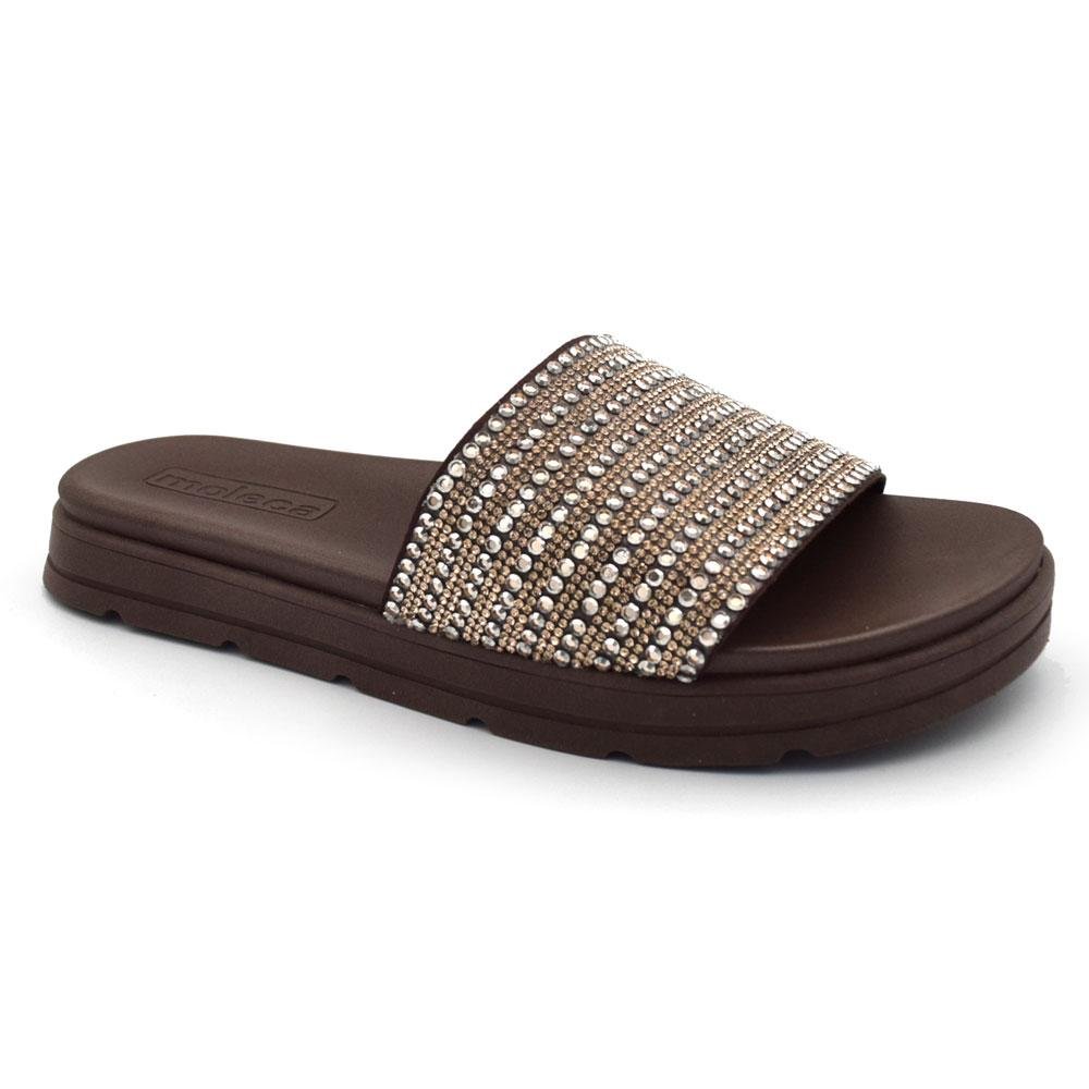 Sandália Rasteira Feminina Moleca 5490.129.31656