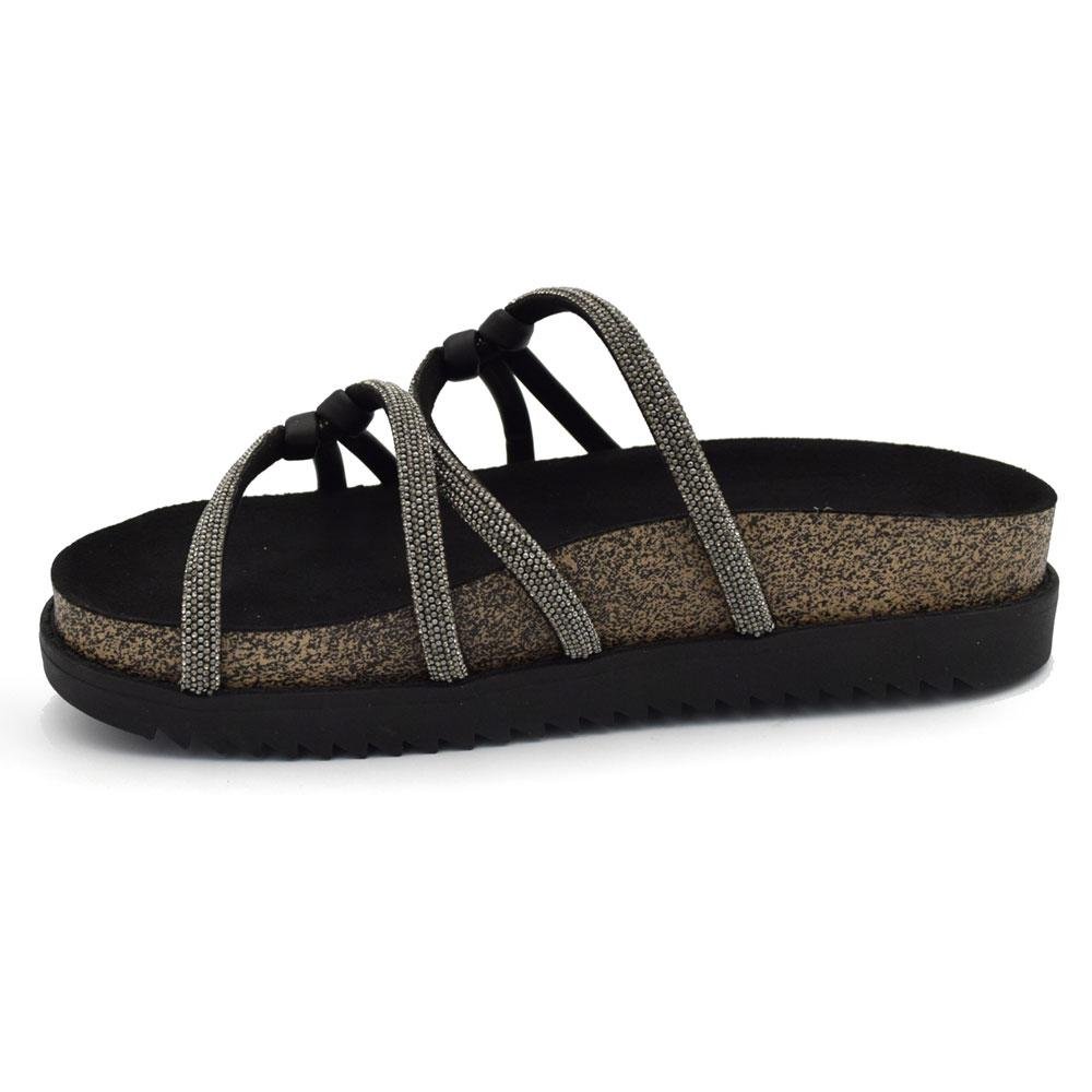 Papete Feminina Moleca 5500.111.31367 Preto 5