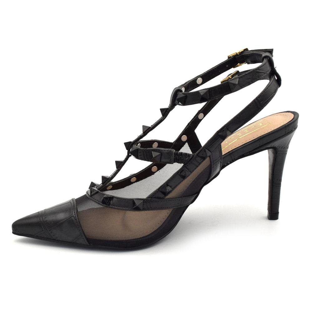 Scarpin de Salto Feminino Suzzara 21001-05 Preto 5