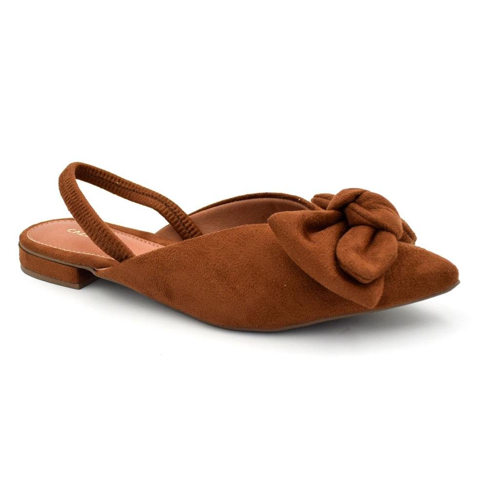 Sapatilha Slingback Feminina Cazzualen