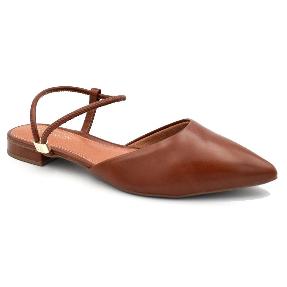 Sapatilha Slingback Feminina Cazzualen