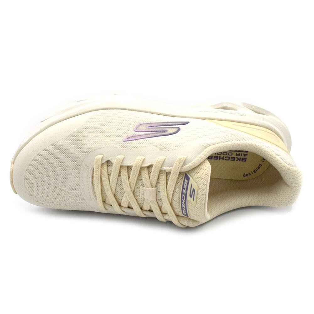 Tênis Feminino Skechers Glide Step 129826 Bege 6