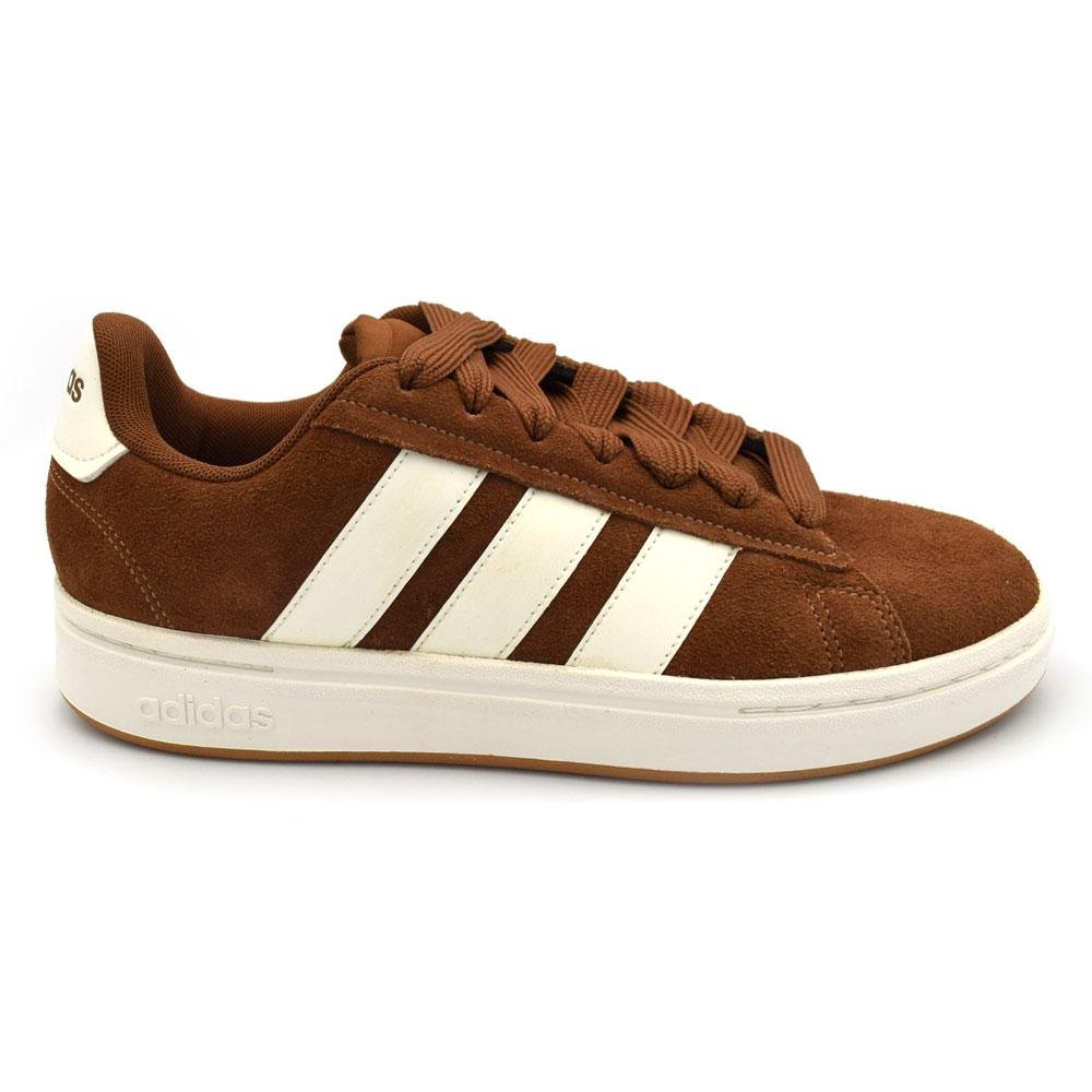 Tênis Feminino Adidas Grand Court JQ7293 Marrom 3