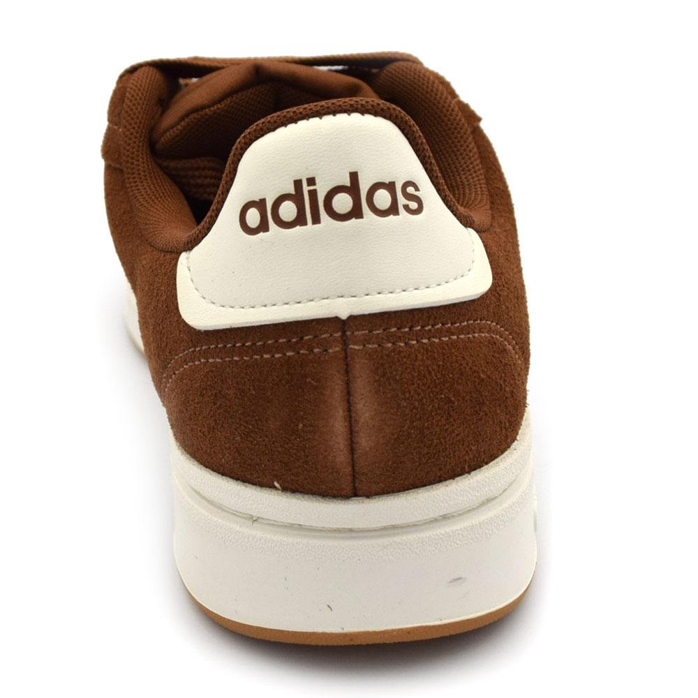 Tênis Feminino Adidas Grand Court JQ7293 Marrom 4