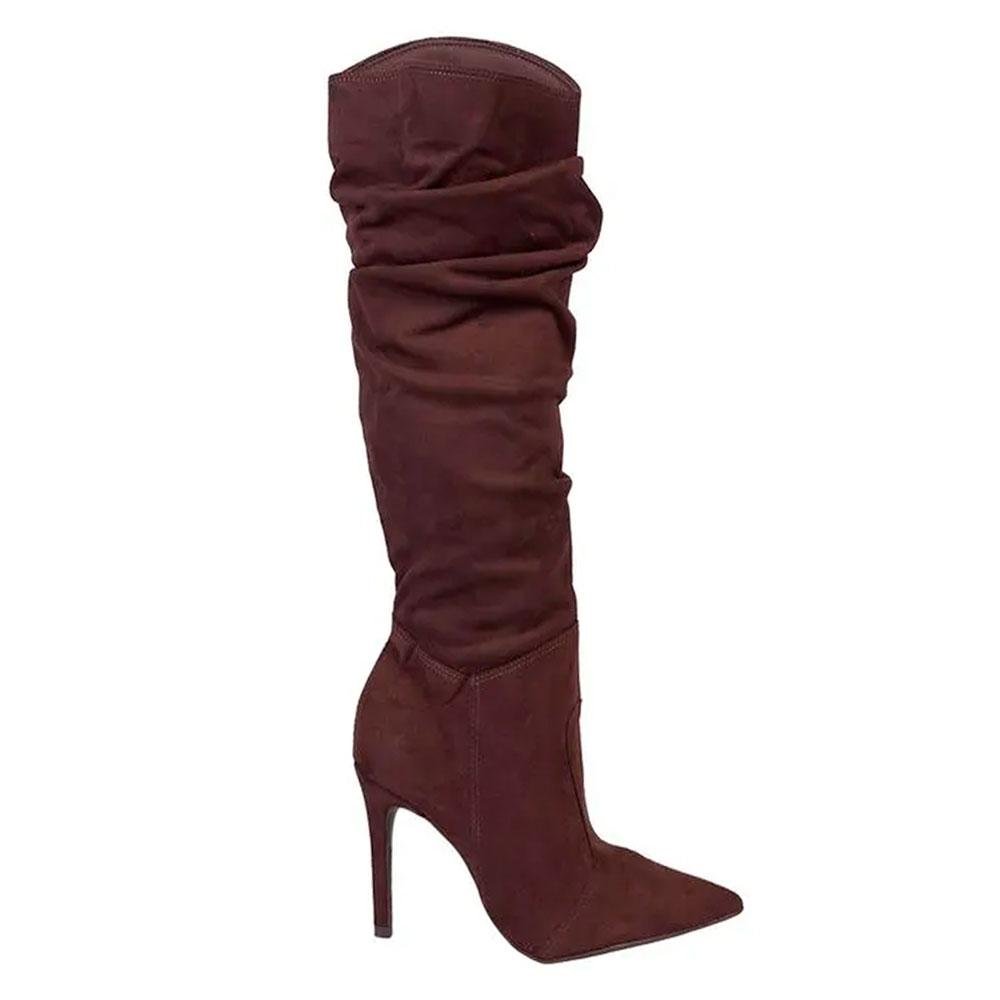 Bota Slouchy Feminina Cazzualen T6126-154 Marrom 3