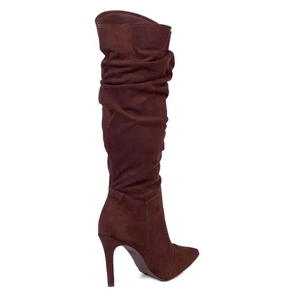 Bota Slouchy Feminina Cazzualen T6126-154 Marrom 4