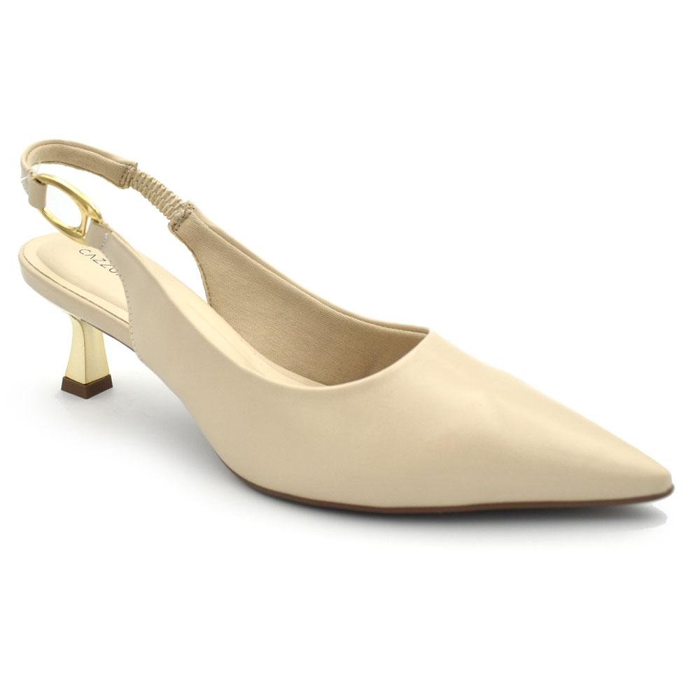 Scarpin Slingback Feminino Cazzualen T3814-393