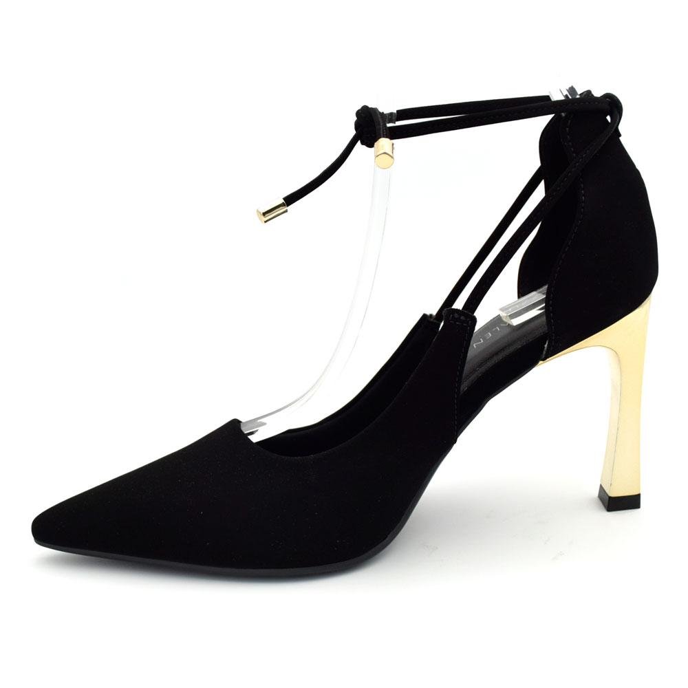 Scarpin de Salto Feminino Cazzualen T9442-224 Preto 5